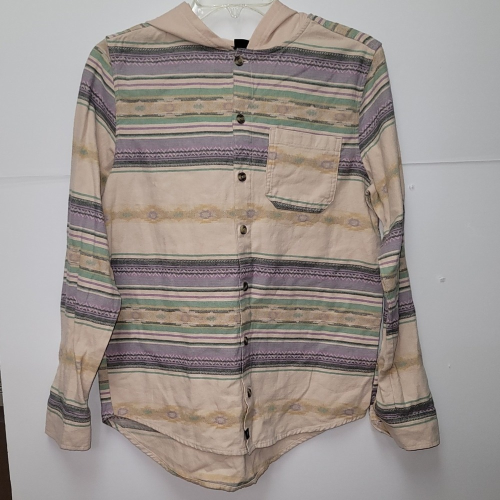 Art Class Fall Cotton Hooded Shacket XL Boys Aztec Southwestern Festival Outdoor